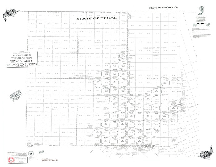 97292, Loving County Rolled Sketch 17, General Map Collection