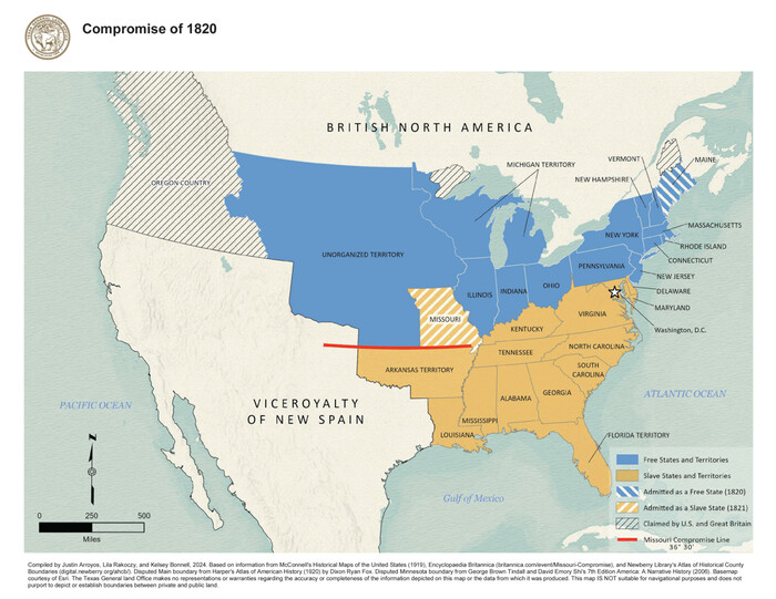 97357, Compromise of 1820, GIS Educational Maps