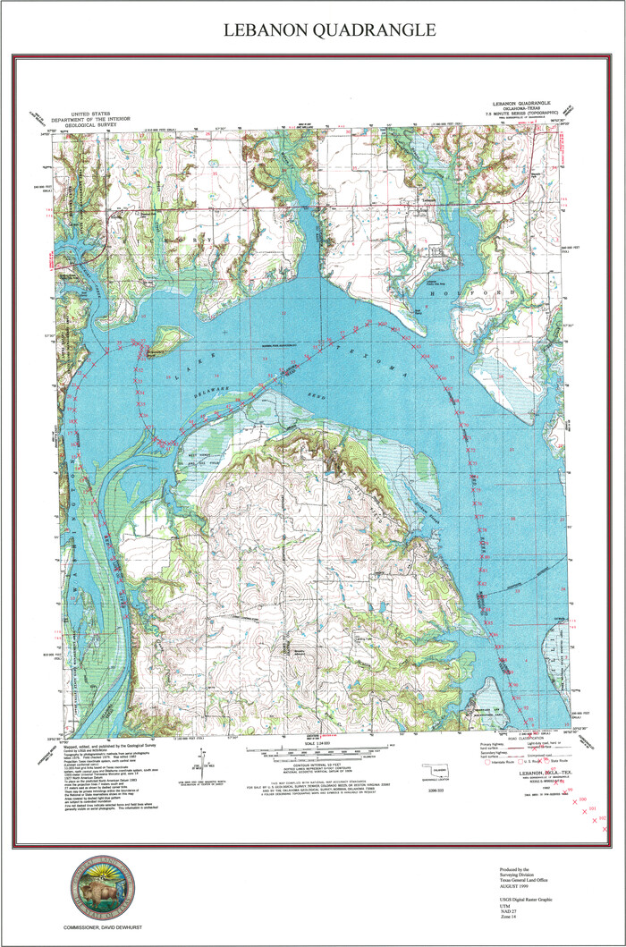 97360, Lebanon Quadrangle, General Map Collection