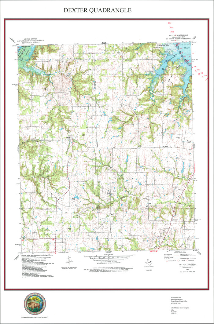 97361, Dexter Quadrangle, General Map Collection