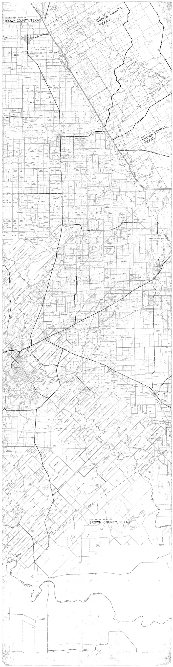 97385, East Half - Brown County, General Map Collection