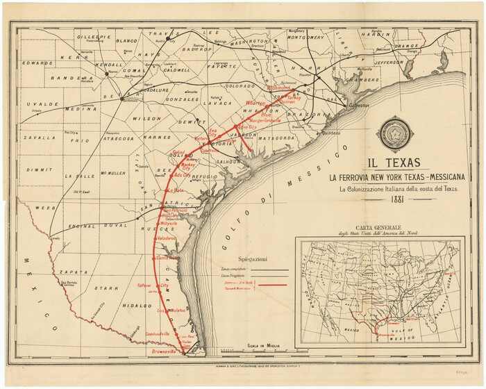 97406, Il Texas, General Map Collection