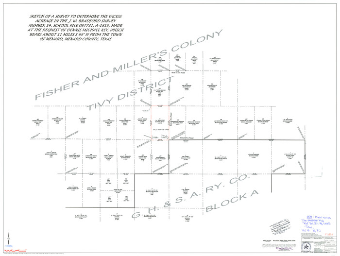 97427, Menard County Rolled Sketch 18, General Map Collection
