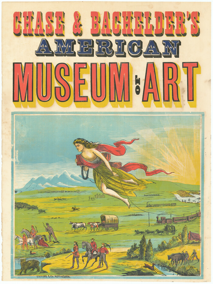 97495, Chase & Bachelder's American Museum of Art, General Map Collection
