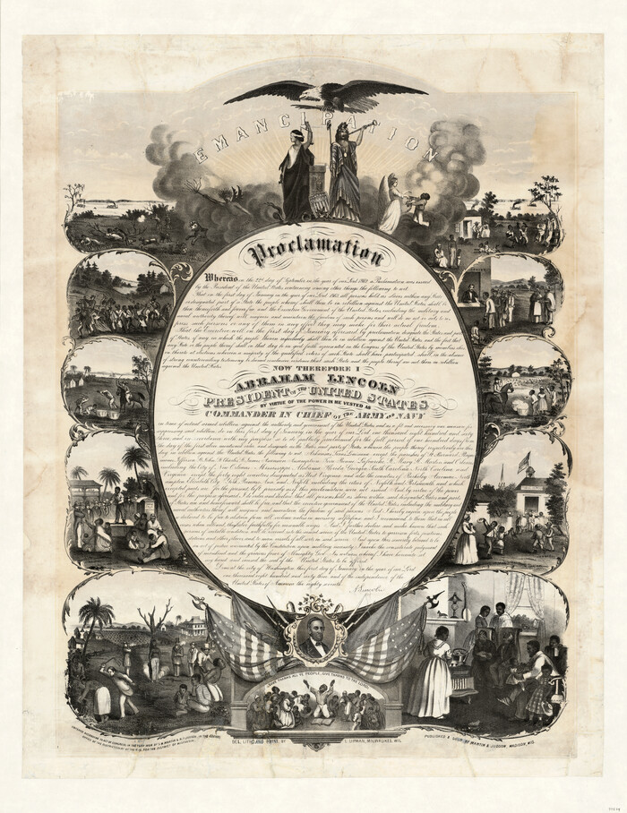 97534, Emancipation Proclamation, General Map Collection
