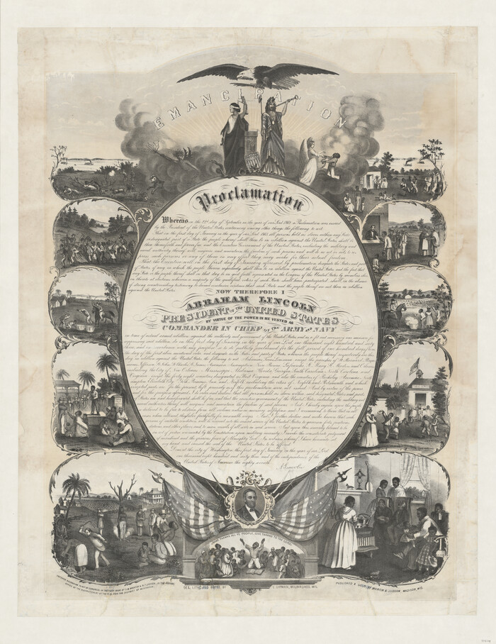 97534, Emancipation Proclamation, General Map Collection