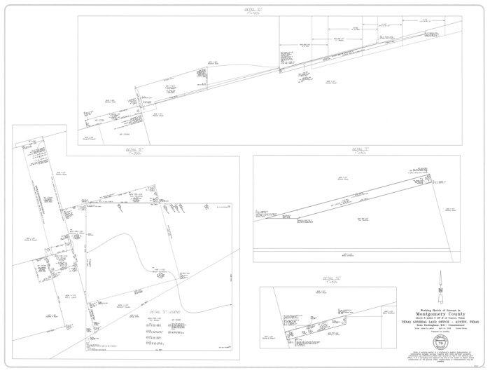 97549, Montgomery County Working Sketch 79, General Map Collection
