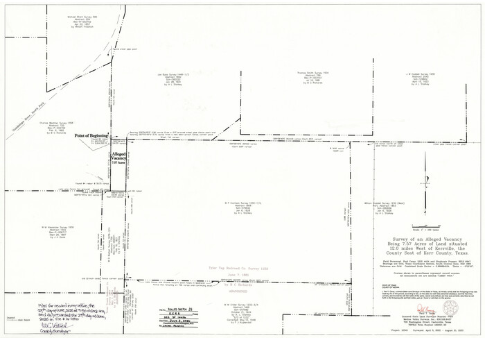 97580, Kerr County Rolled Sketch 28, General Map Collection