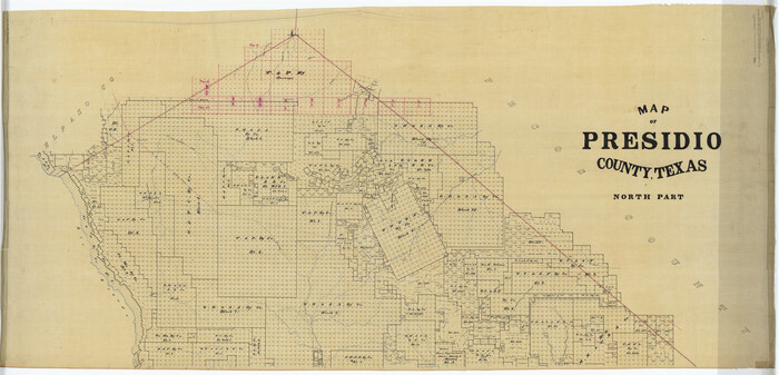 9767, Presidio County Rolled Sketch 30, General Map Collection