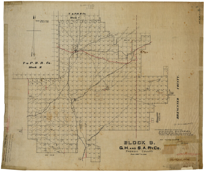 9770, Presidio County Rolled Sketch A-2, General Map Collection
