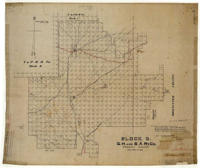9770, Presidio County Rolled Sketch A-2, General Map Collection