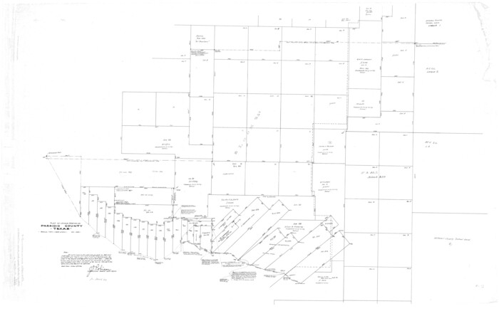 9776, Presidio County Rolled Sketch D3, General Map Collection
