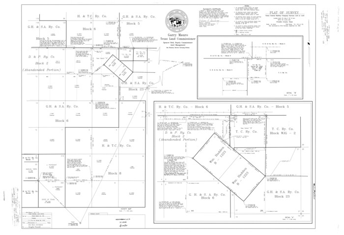 9800, Presidio County Rolled Sketch 130, General Map Collection