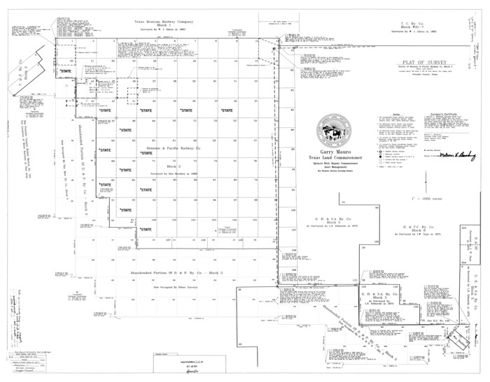 9802, Presidio County Rolled Sketch 131A, General Map Collection