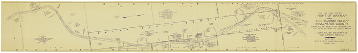 9805, Val Verde County Rolled Sketch 69, General Map Collection