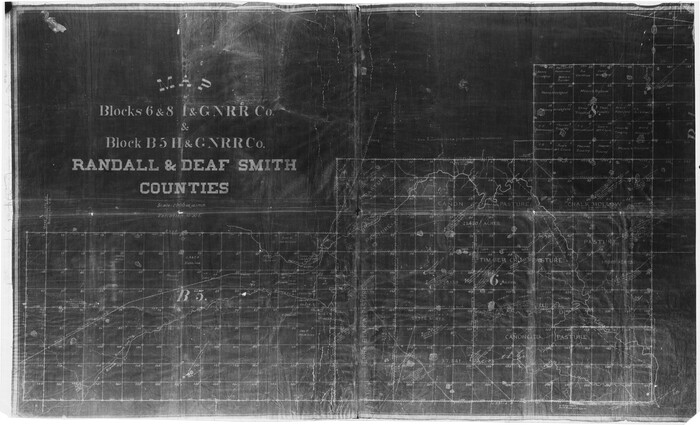9807, Randall County Rolled Sketch 1, General Map Collection