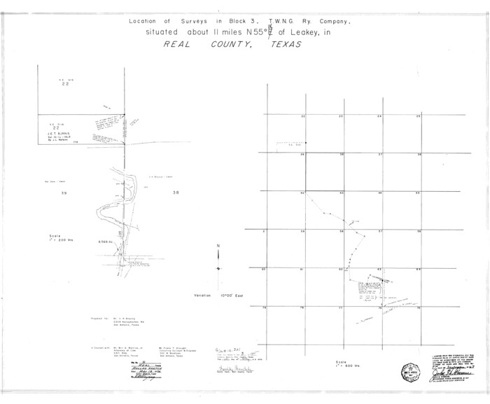 9834, Real County Rolled Sketch 9, General Map Collection