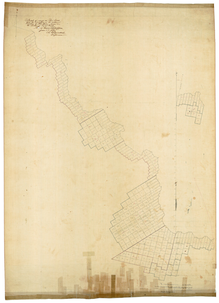 9844, Reeves County Rolled Sketch 1, General Map Collection
