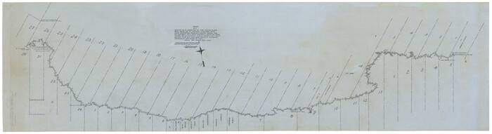 9850, Reeves County Rolled Sketch 12, General Map Collection