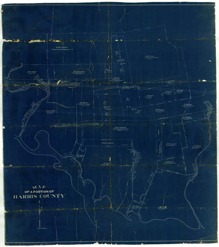 9853, Harris County Rolled Sketch 7b, General Map Collection