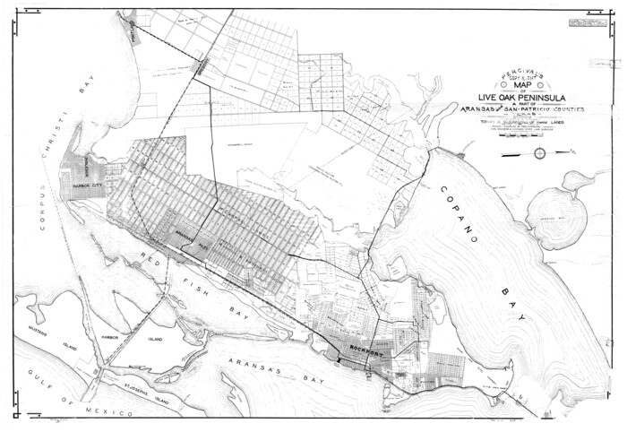 9887, San Patricio County Rolled Sketch 25, General Map Collection

