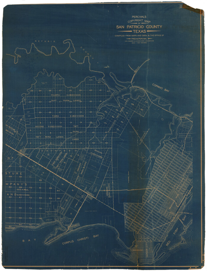 9890, San Patricio County Rolled Sketch 27, General Map Collection