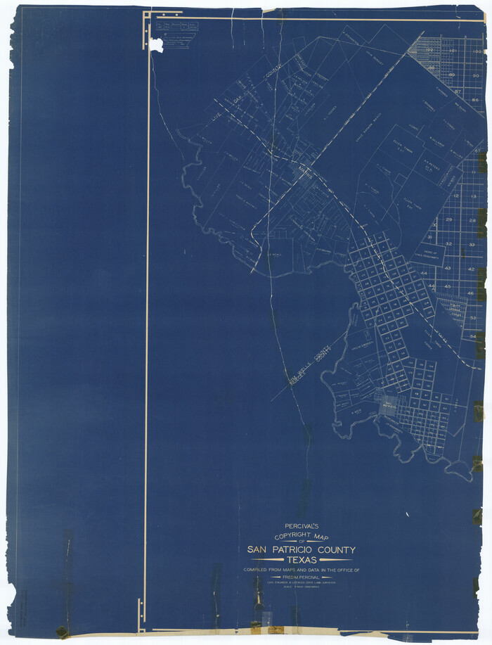 9892, San Patricio County Rolled Sketch 27B, General Map Collection