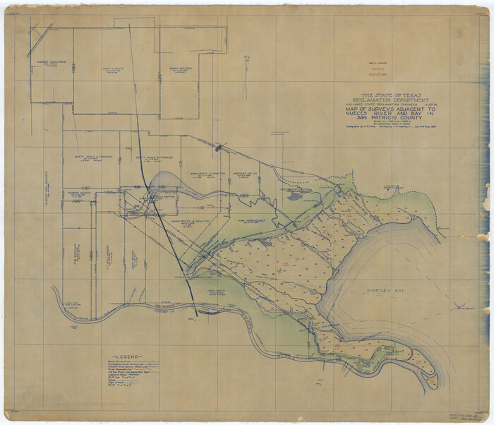 9893, San Patricio County Rolled Sketch 29, General Map Collection