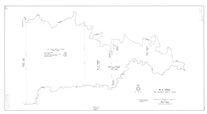 9900, San Patricio County Rolled Sketch 41, General Map Collection
