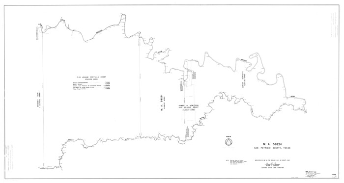 9901, San Patricio County Rolled Sketch 41A, General Map Collection
