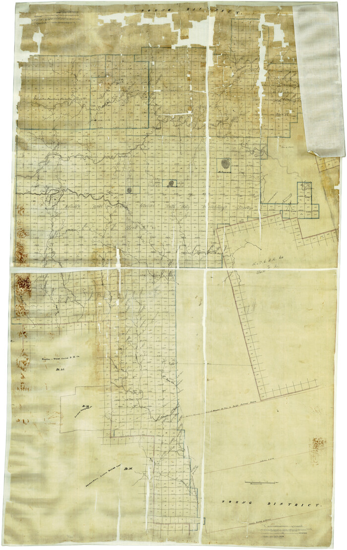 9910, Scurry County Rolled Sketch 1, General Map Collection