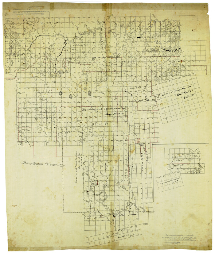 9913, Scurry County Rolled Sketch 5, General Map Collection