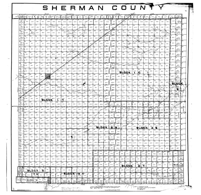 9930, Sherman County Rolled Sketch 11, General Map Collection