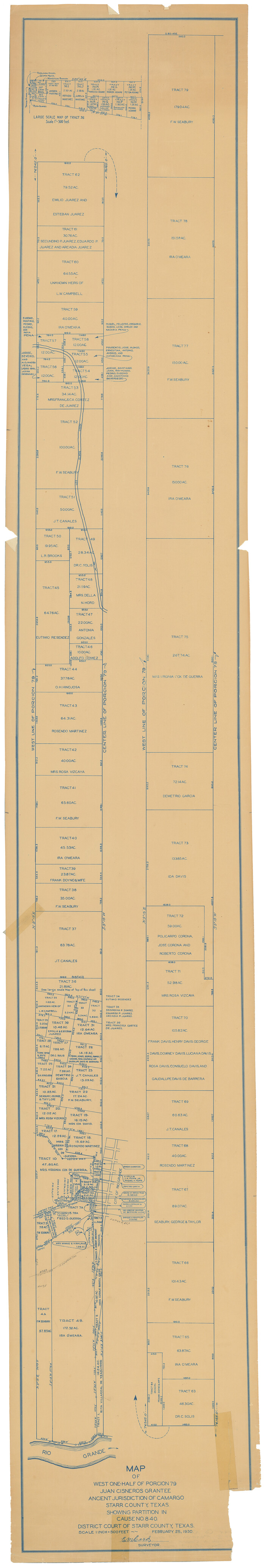 9940, Starr County Rolled Sketch 26, General Map Collection
