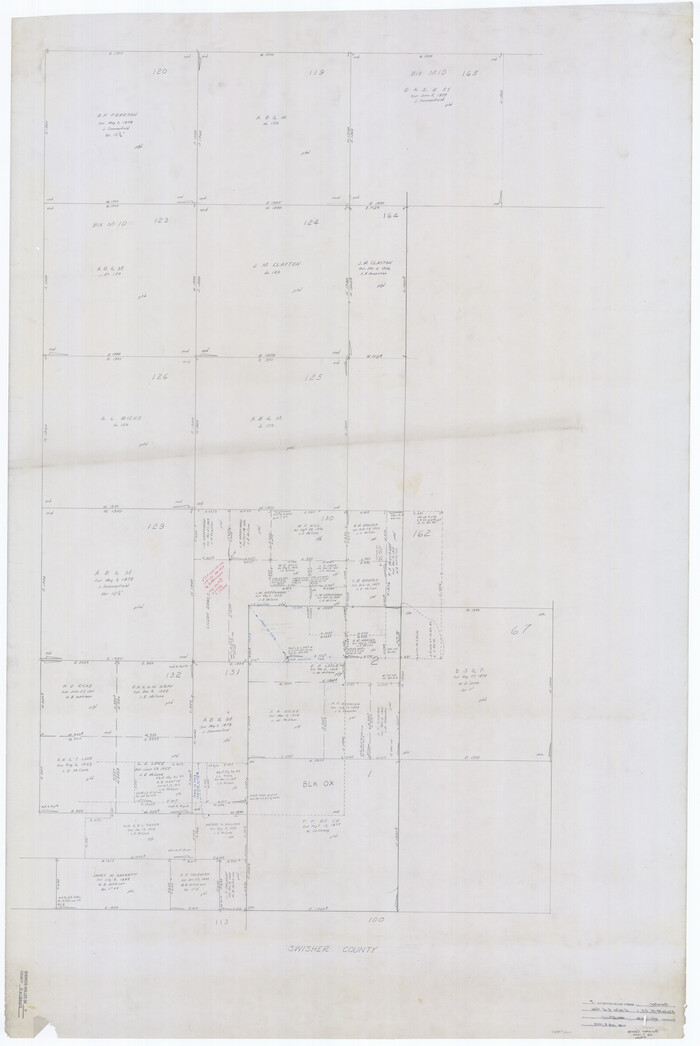 9983, Swisher County Rolled Sketch 7, General Map Collection