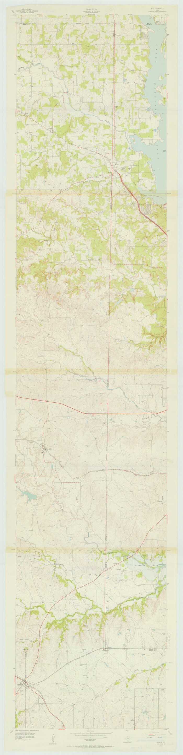 9984, Tarrant County Rolled Sketch 2, General Map Collection