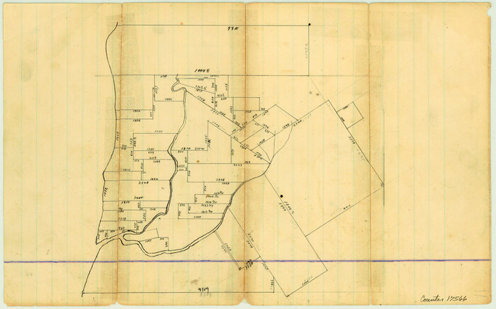 17566, Chambers County Sketch File 16, General Map Collection