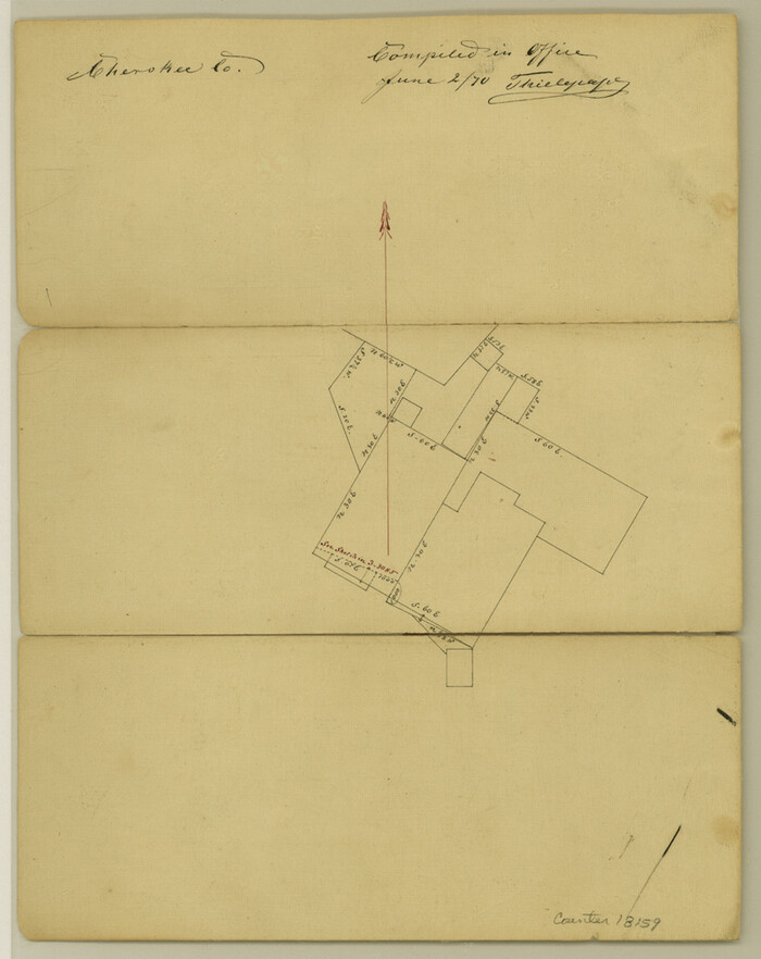 18159, Cherokee County Sketch File 18, General Map Collection