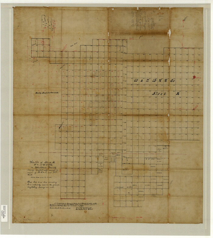 18245, Childress County Sketch File 3, General Map Collection