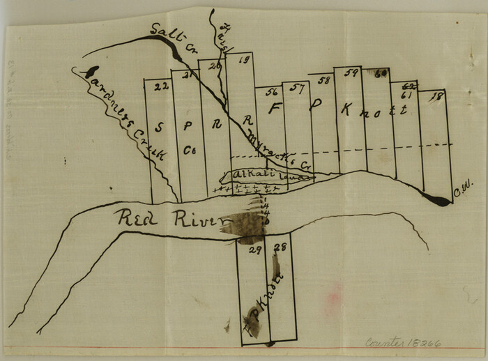 18266, Childress County Sketch File 13, General Map Collection