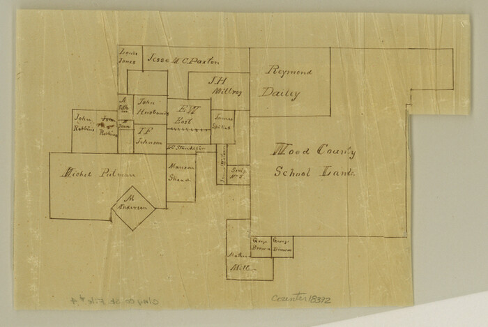 18392, Clay County Sketch File 4, General Map Collection