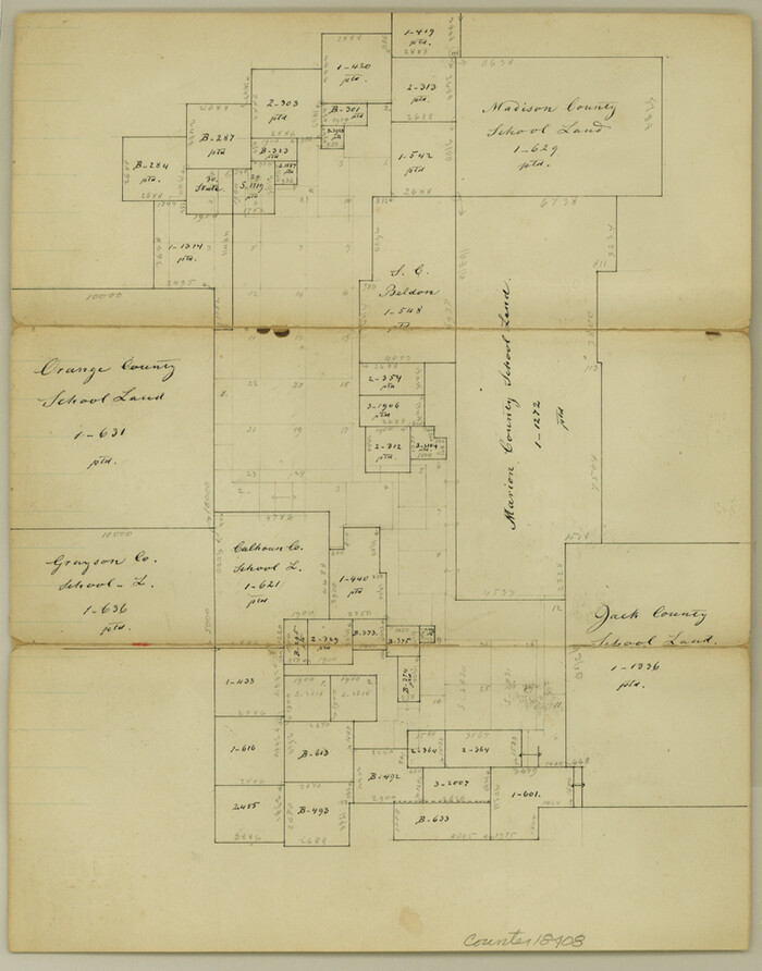 18408, Clay County Sketch File 11, General Map Collection