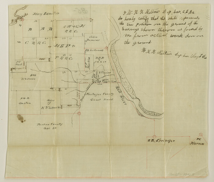 18463, Clay County Sketch File 35, General Map Collection