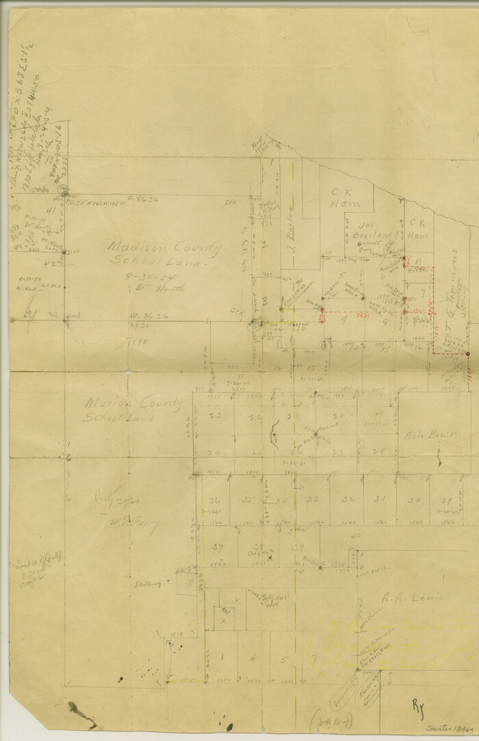18464, Clay County Sketch File 36, General Map Collection