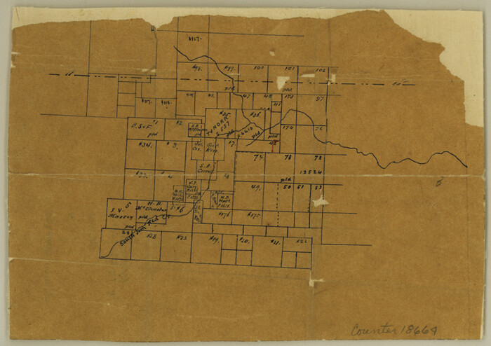 18664, Coleman County Sketch File A1, General Map Collection