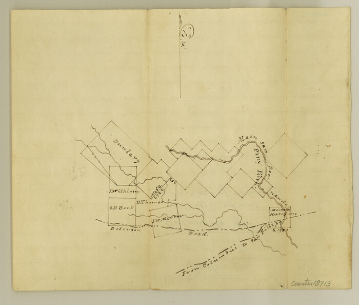 18913, Colorado County Sketch File 3b, General Map Collection