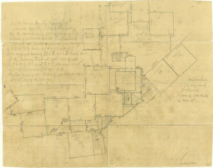 18950, Colorado County Sketch File 18, General Map Collection