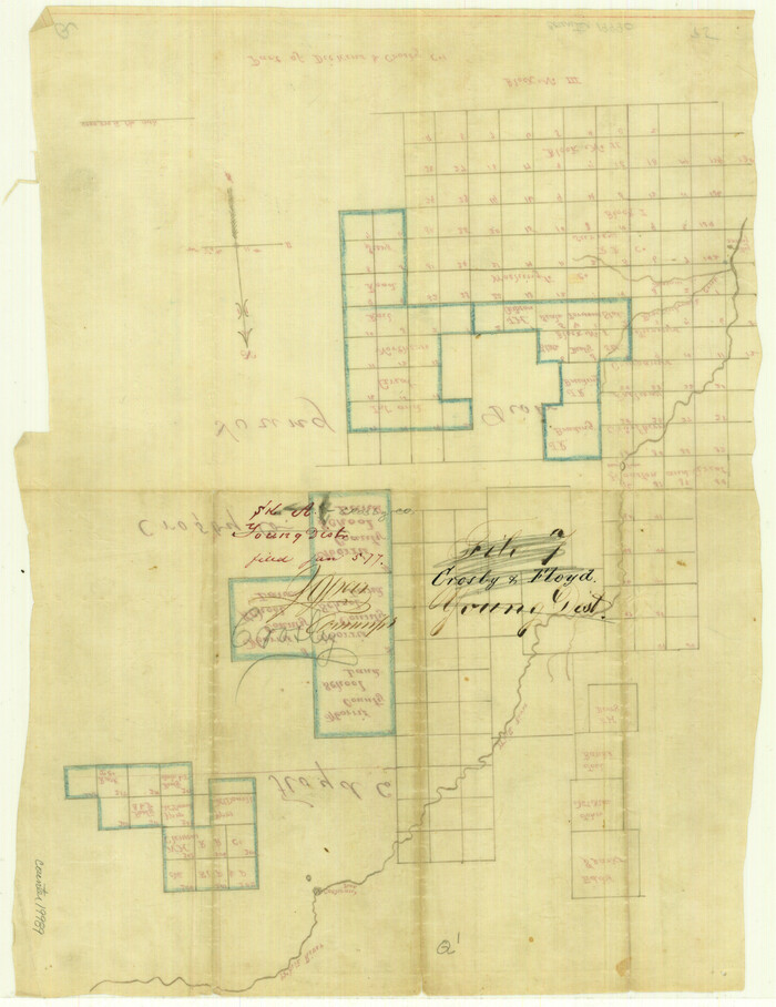 19989, Crosby County Sketch File A, General Map Collection