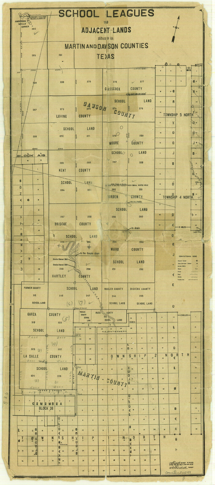 20549, Dawson County Sketch File 15, General Map Collection