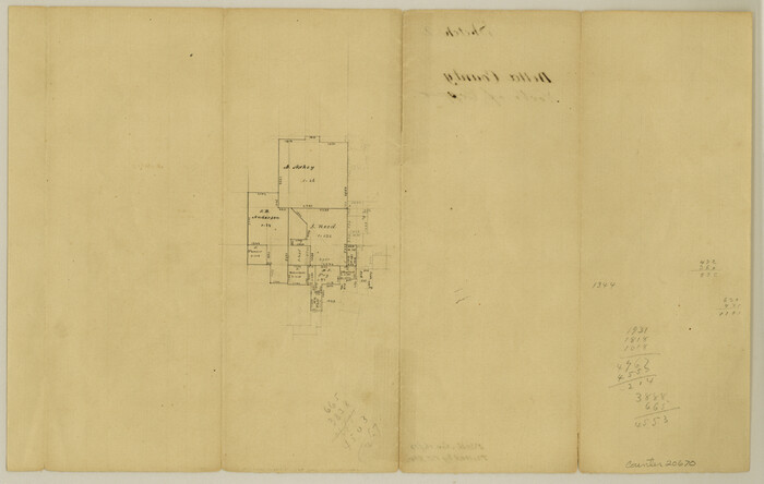 20670, Delta County Sketch File 2, General Map Collection